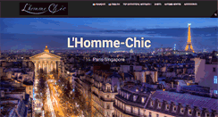 Desktop Screenshot of homme-chic.com